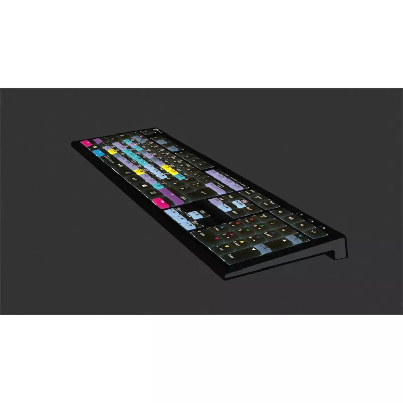 Logickeyboard ASTRA 2 klaviatuur USB QWERTZ eesti keel Must Täissuurus 108 klahvi