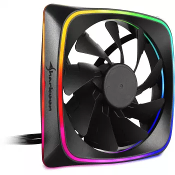 Ventilaator Sharkoon RGB SHARK Lights 12 cm must