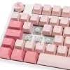 Ducky One 3 TKL Gossamer Pink klaviatuur Gaming USB Saksa Roosa, Valge