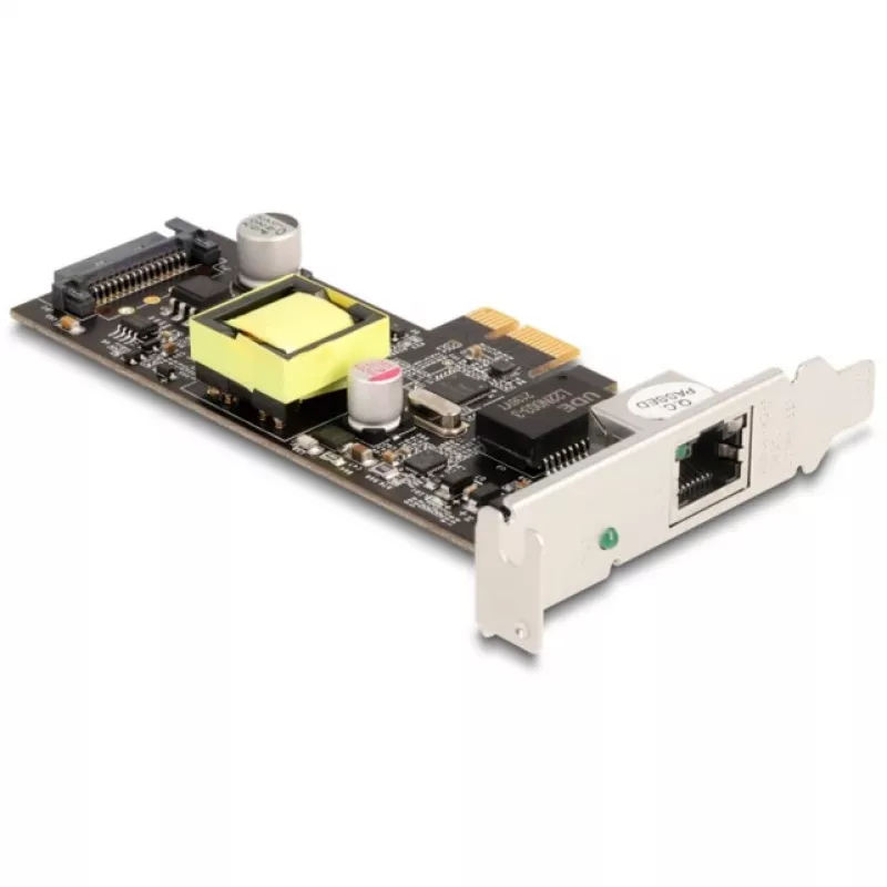 DeLOCK 88506 PCI Express x1 võrgukaart, 1 x RJ45 2.5 Gigabit LAN PoE+