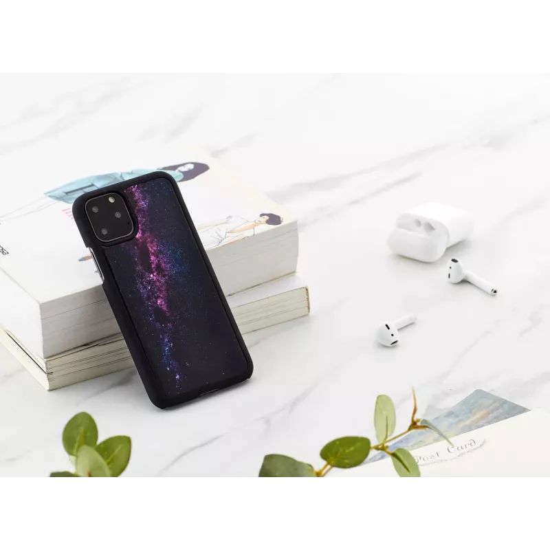 Telefonikest iKins iPhone 11 Pro jaoks — Linnutee must kaitsev ümbris