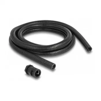Kaablikaitse DeLOCK 60463 Must Plastik 15.8mm x 2m