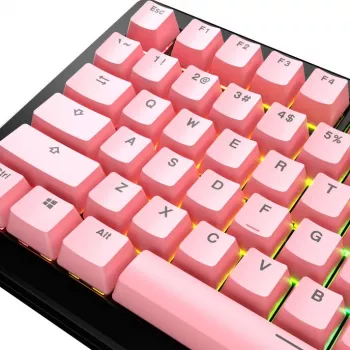 Mehaanilise klaviatuuri klahvikomplekt GLORIOUS GPBT Basics ANSI PBT Potion P — ANSI-paigutus, PBT-materjal