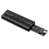 Väline SSD-korpus QOLTEC NV2270 M.2 SATA/NVMe draividele, USB-C, kuni 2 TB