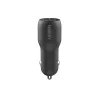 Dual USB-A autolaadija 12W x2 must