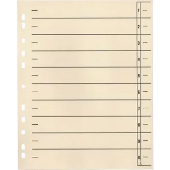 Lehevahed Soennecken 121009220 24×30 cm, 190 g/m², 11-auguliselt perforeeritud
