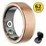 Nutisõrmus MANTA SR01GD 62mm OneRing Gold — suurus 62, metallkuldne viimistlus