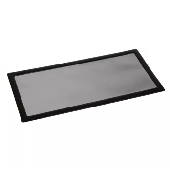 Tolmufilter DEMCiflex 0320 arvutikorpustele, 142×287 mm, must/hall