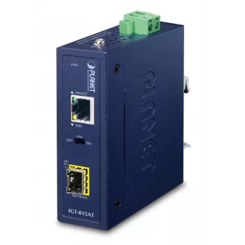PLANET IGT-815AT võrgumeediumi muundur 1000 Mbit/s Multi-mode, Single-mode Sinine