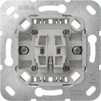 gira Rocker lüliti ristmoodul 310700 mitmekohaliseks lülitamiseks, sisseehitatud elektrijuhtimise sisu
