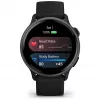 Garmin vívoactive 6 3.05 cm (1.2) AMOLED 42 mm Digitaalne 390 x 390 pikslit Puuteekraan Must Wi-Fi GPS (satelliit)
