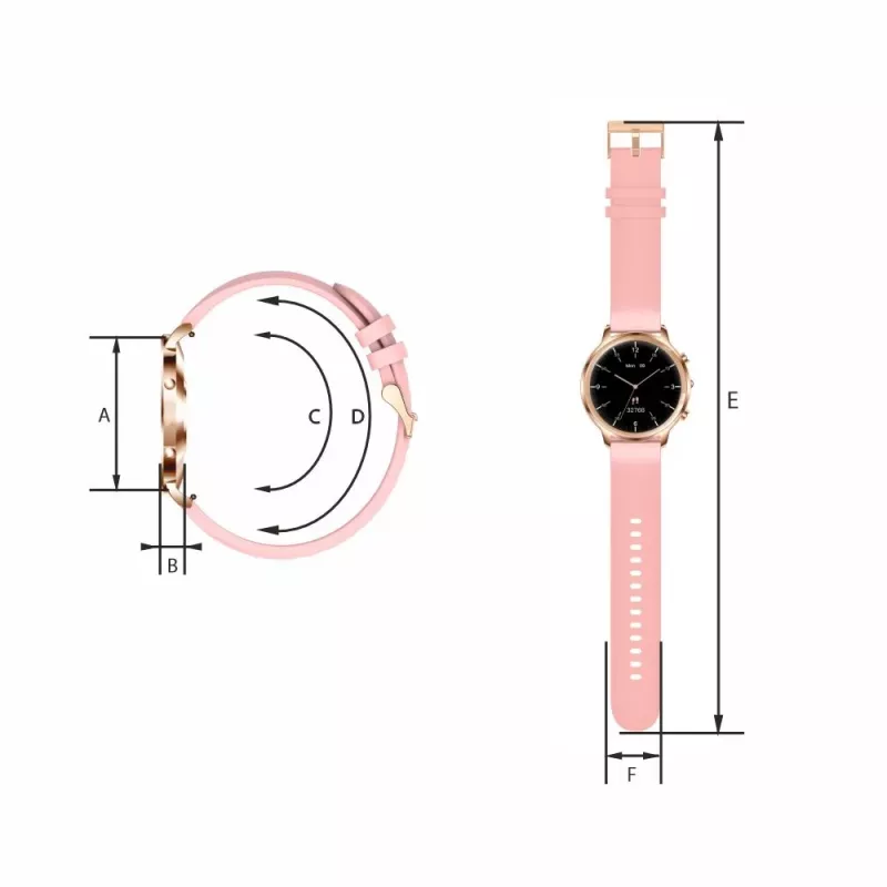 Nutikell Manta Kelly 3.35 cm roosa