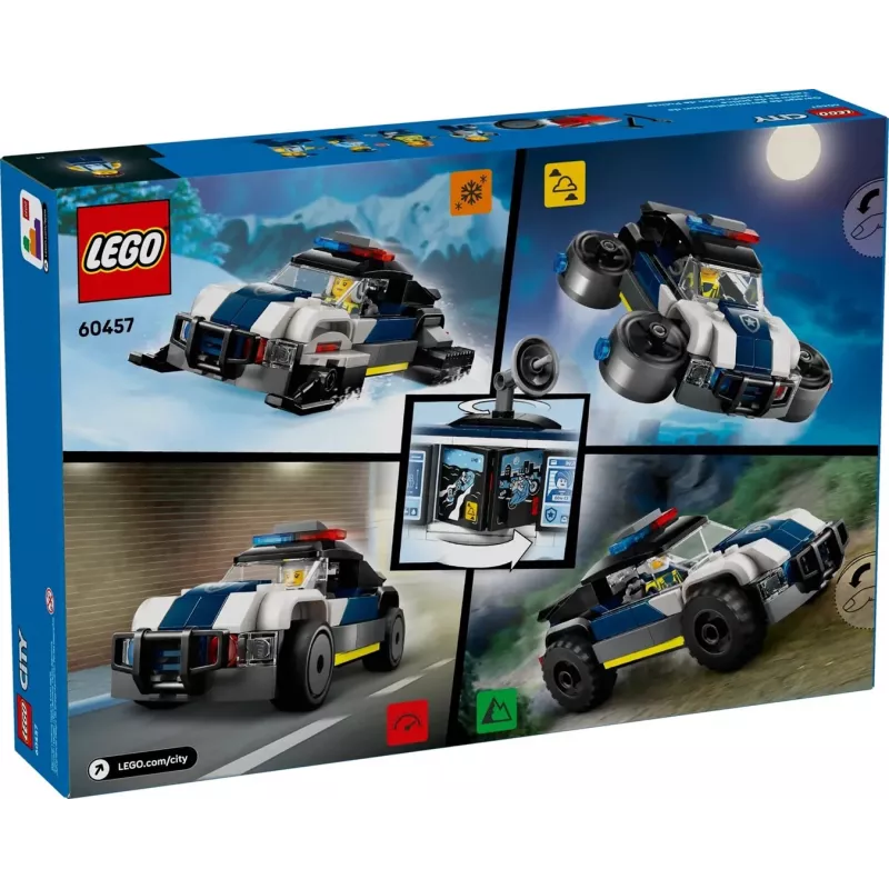 LEGO CITY 60457 kohandatud politseiauto garaaž