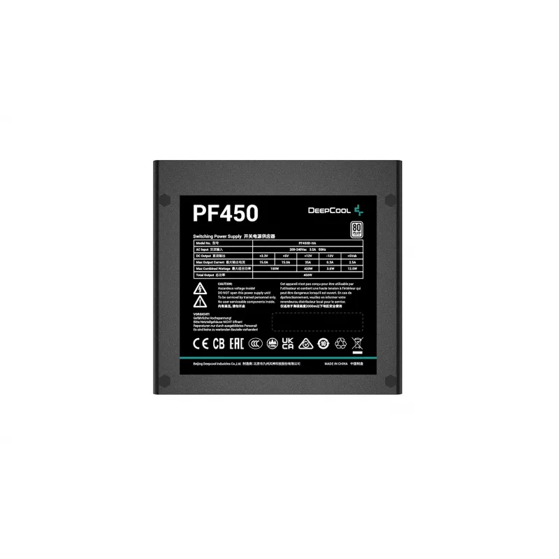 DeepCool PF450 450 W Toiteplokk