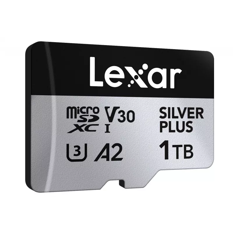 Välkmälu Lexar 1TB UHS-I MicroSDXC SILVER PLUS