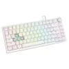 Savio ASTRAL WHITE JADE klaviatuur mängudele USB QWERTY US International