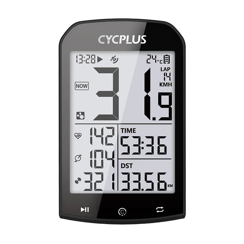 GPS-rattakompuuter Cycplus M1, 2.0-tolline ekraan, Bluetooth