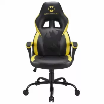 PC mängutool Subsonic SA5642-B1 polsterdatud iste must kollane 120 kg