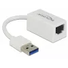Laptop Dock DeLOCK 65905 USB Type-A Valge