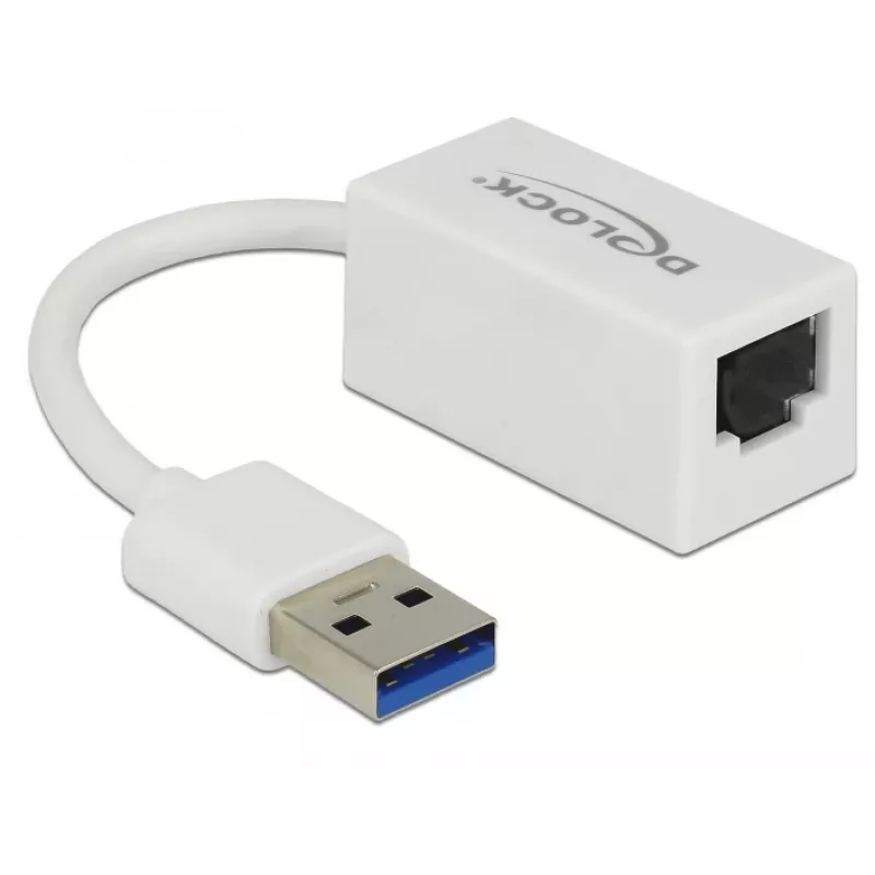 Laptop Dock DeLOCK 65905 USB Type-A Valge
