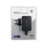 Toiteadapter QOLTEC 45W 19V kaasaskantavatele seadmetele — asendusadapter 45 W 19 V