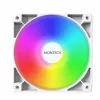 Montech GF120 V2 ARGB korpuse ventilaatori moodul 12 cm valge 3 tk