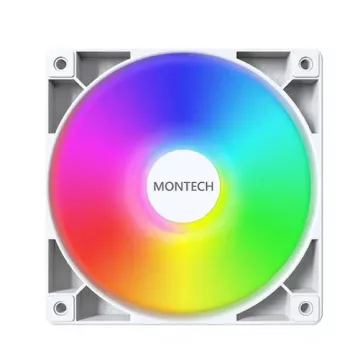 Montech GF120 V2 ARGB korpuse ventilaatori moodul 12 cm valge 3 tk