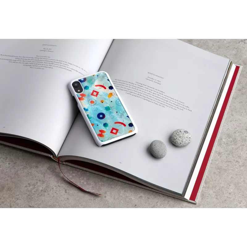 iKinsi nutitelefoni ümbris iPhone XR-ile — valge Poppin Rock kaitseümbris