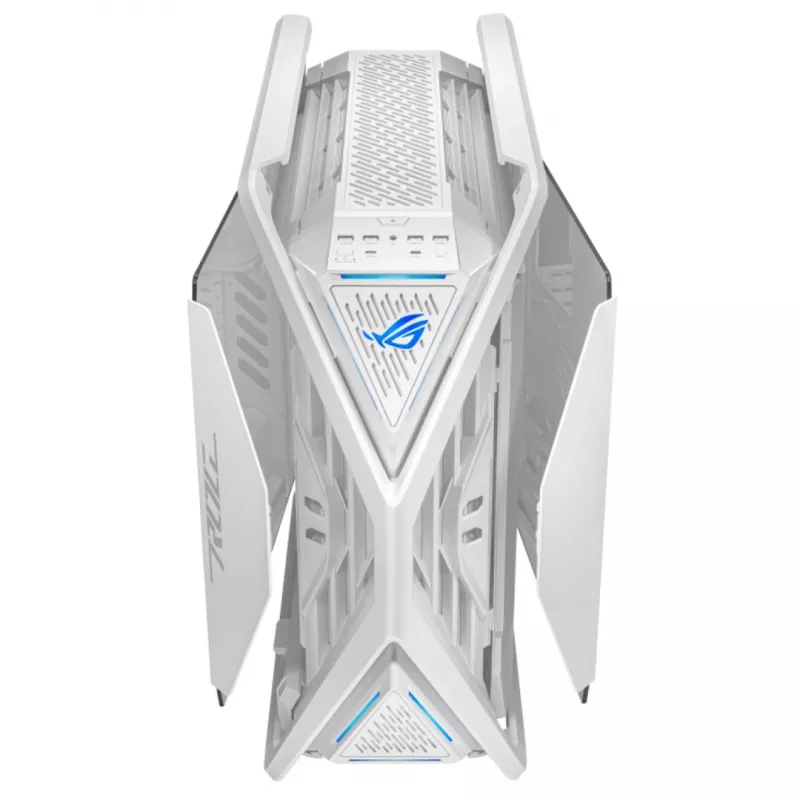 ASUS ROG GR701 Hyperion White, PC, Valge, ATX, EATX, micro ATX, Mini-ITX, Alumiinium, Multi, Esipaneel