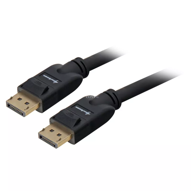 DisplayPort-kaabel Sharkoon 1.3, 4K, 1 m, must