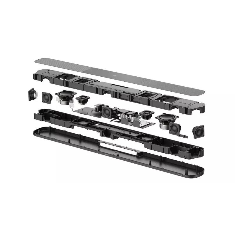 Soundbar Sennheiser AMBEO Soundbar Plus SB02 — 500W, 9 kõlarit, 2x HDMI 2.0, HDMI eARC, Wi‑Fi, Bluetooth