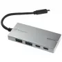 USB 3.1-C adapter SILVERSTONE SST-EP09C — USB-C to USB-A ühenduvus, hõbedane viimistlus