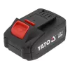 Aku juhtmeta tööriistadele YATO YT-828463 — Li‑Ion 18V 4Ah, punane, laadimisnäidik