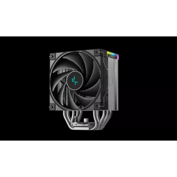 Õhkjahuti DeepCool AK500S Digital SE — 120 mm ventilaator, toetab LGA1700/AM5/AM4 ja Intel LGA115x/1200 pesasid, must