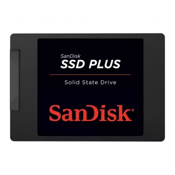 2,5 500GB SANDISK SSD Plus SATA lugemiskiirus kuni 545MB/s SATA III 6GB/s