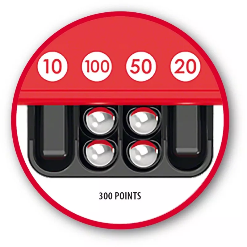 BRIO by Ravensburger — Lauamäng Pinball, 5 osa, 522×339×117 mm