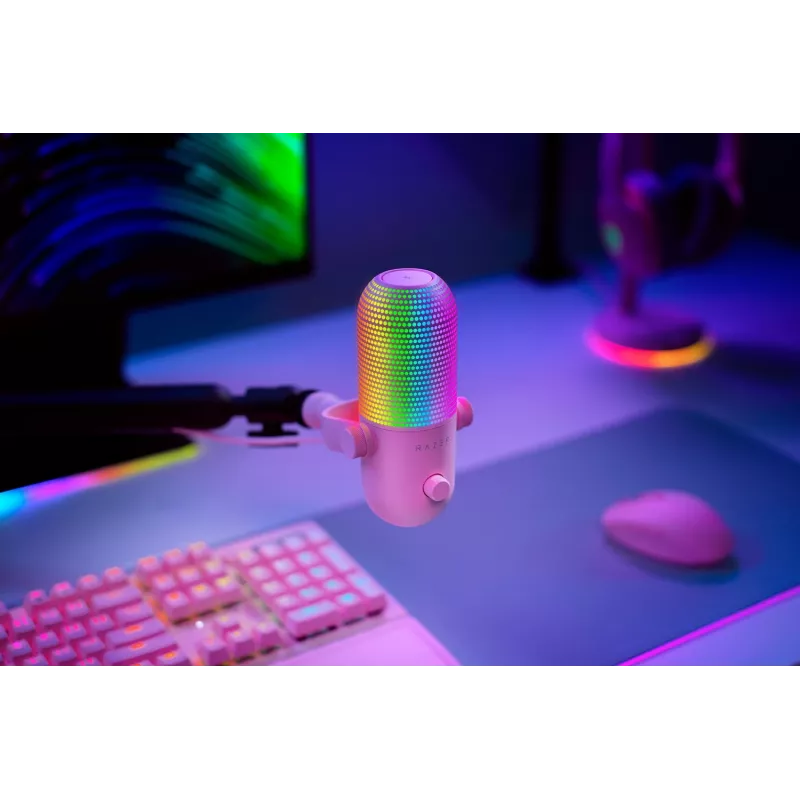 Razer Seiren V3 Chroma Roosa arvutimikrofon
