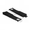 DeLOCK Heavy-duty takjakinnitusrihm 435x50mm must 5tk
