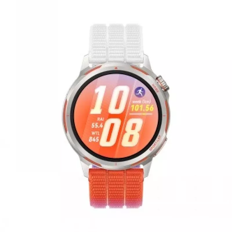 Nutikell HUAWEI GT Runner 2 — 1,32 tolli (3,35 cm) AMOLED, 466×466, titaan, GPS, fluoroelastomeer-rihm
