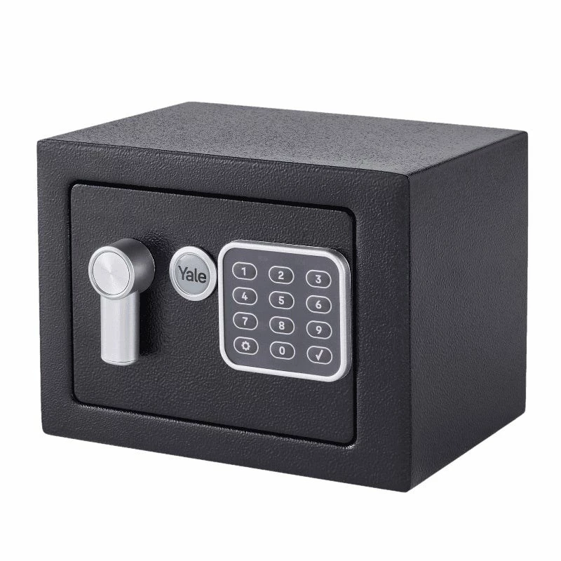 Yale YSV/170/DB2 vabalt seisev seif 3,8 l terasest must