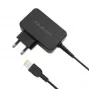 Toiteadapter Qoltec 51035 45W siseruumidesse must 220-240V