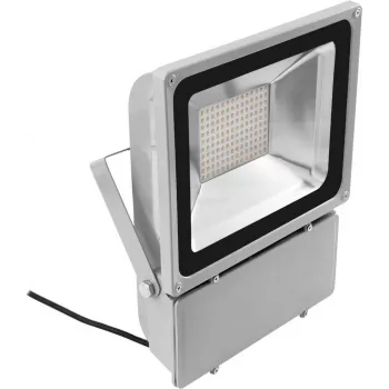 LED-prožektor EUROLITE FL-100 3000K — soe valge valgus