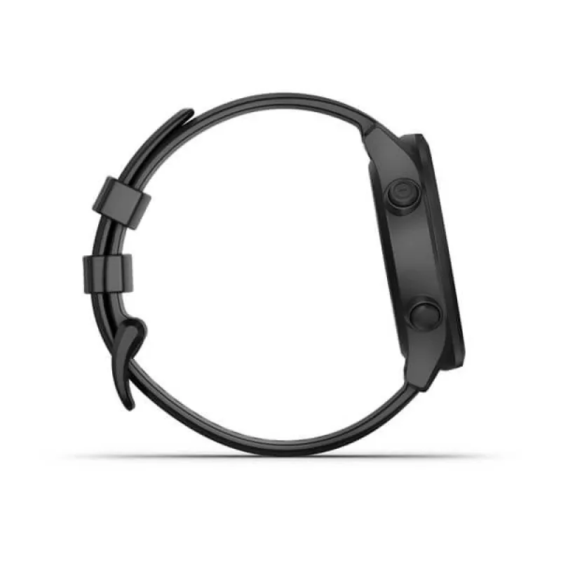 GPS-golfikell GARMIN Approach S12 Must, 43 mm korpus, silikoonrihm, 30 h GPS-aku