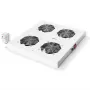 ROLINE 19-tolline jahutusventilaatori seade, 4 ventilaatorit, hall, mudel 26.21.0077
