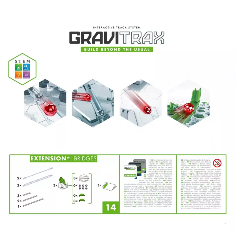 GraviTrax laiendus Sillad Ravensburger 22423 Mitmevärviline