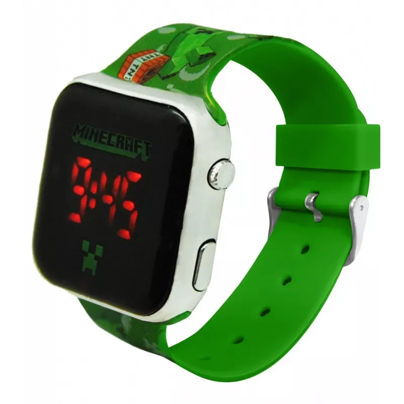 Laste digitaalne käekell Euroswan Minecraft LED mudel 065786