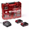 Einhell TE-CD 18/2 18750 RPM Keyless 1,45 kg Must, Punane