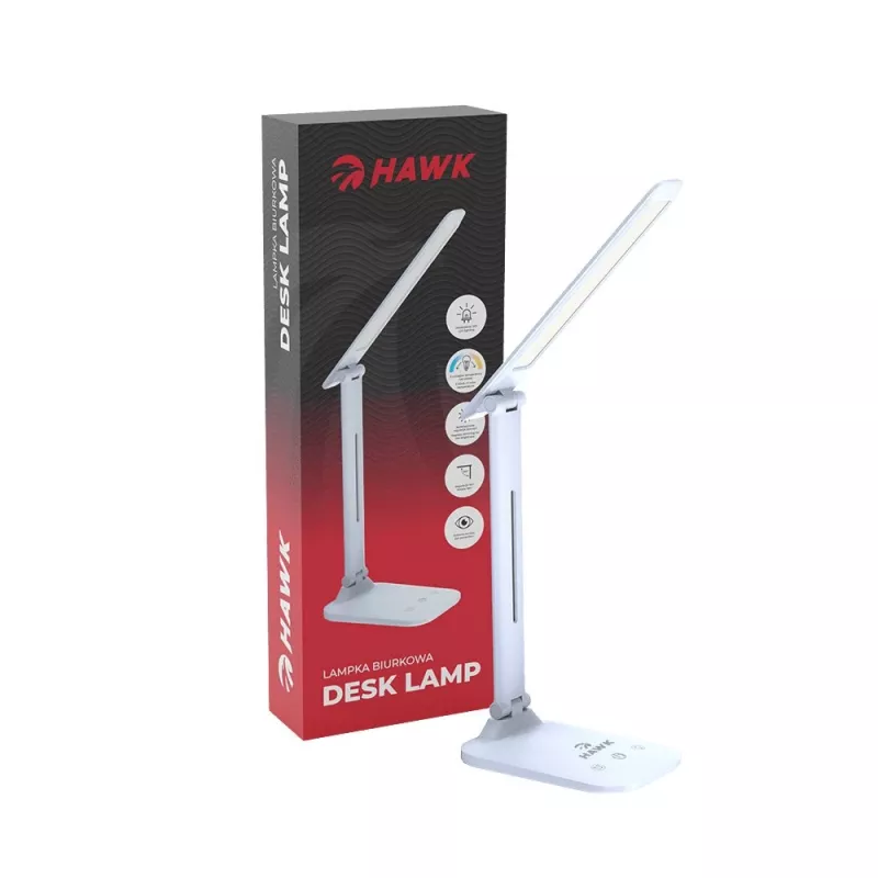 Lauavalgusti Hawk HW-LAMP01 valge LED reguleeritava heleduse ja reguleeritava haruga