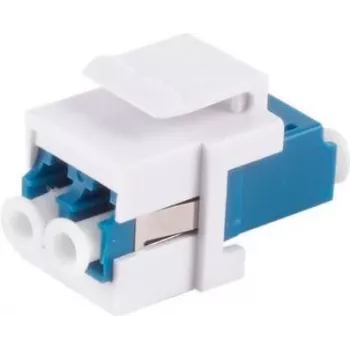 Kiudoptiline keystone-adapter ShiverPeaks 08-10200 LC-LC dupleks sinine