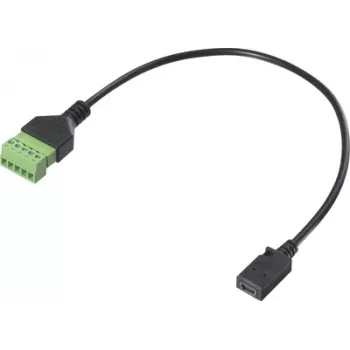Renkforce USB 2.0 adapterkaabel[1x 2.0 pistikupesa Mini-B - 1x klemmliide] RF-6443962 30 cm (RF-6443962)
